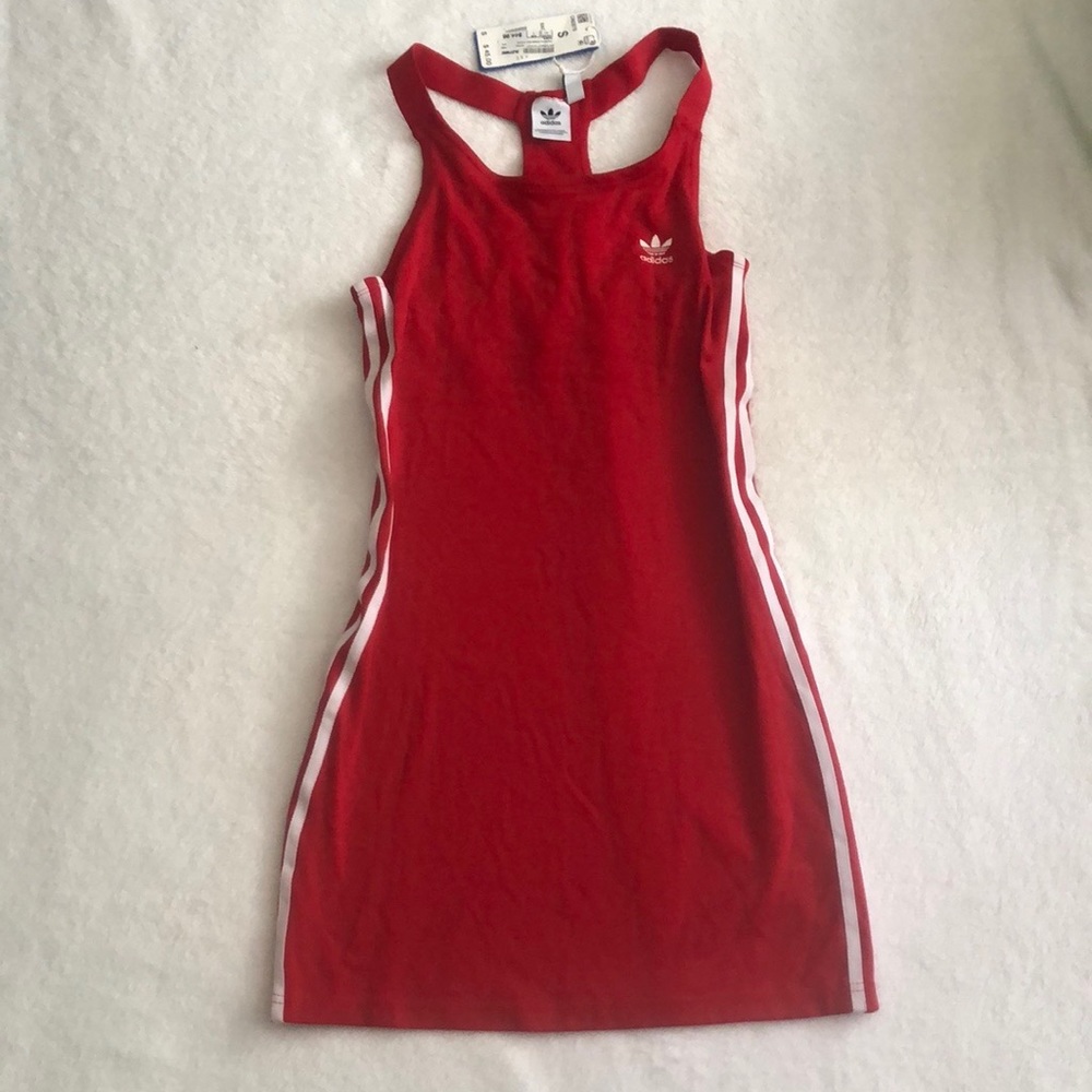 Adidas Originals Adicolor Racerback Dress - Picture 4 of 8